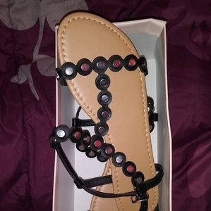 2 pairs of JustFab sandals size 9